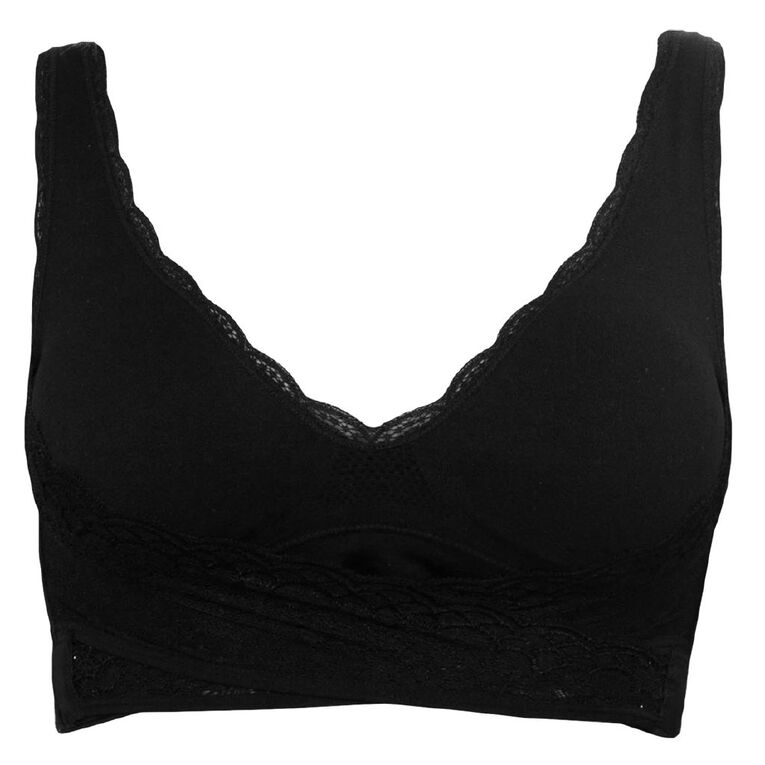 As Seen On TV SaraMia Bra Black | The Warehouse