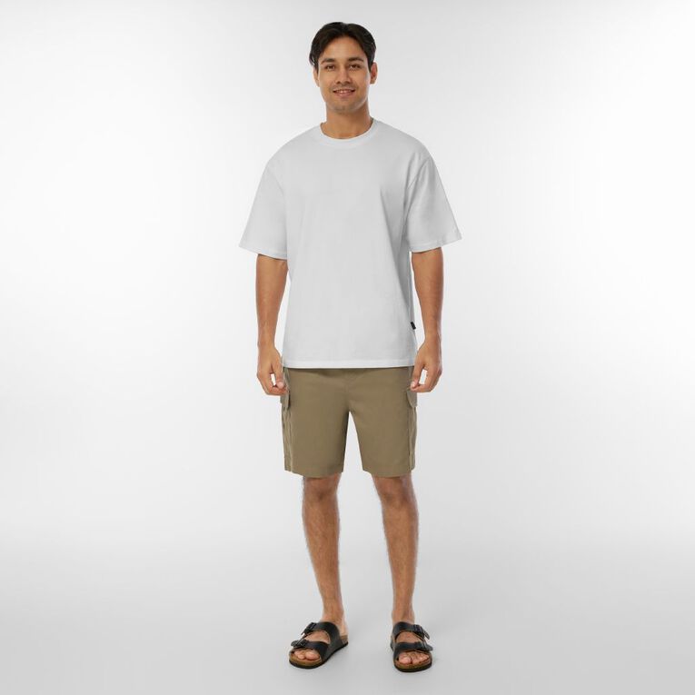 H&H Men's Cargo Shorts, Brown Mid, hi-res