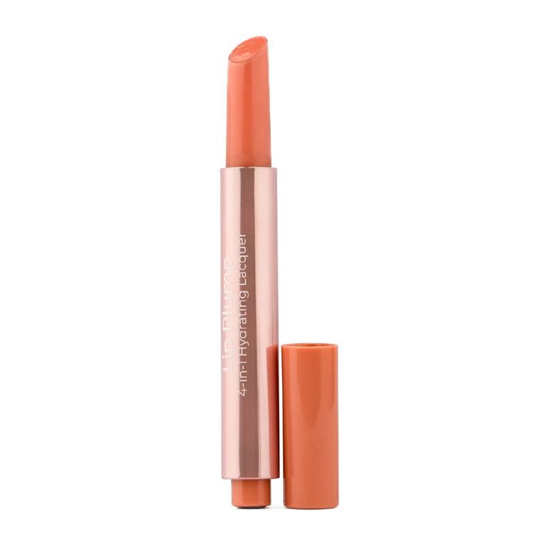 MCoBeauty Lip Plump 4-In-1 Hydrating Lacquer Luella Nude Melon, , hi-res