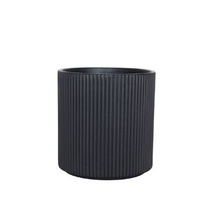 Northcote Pottery Mia Cylinder Pot 14cm Black