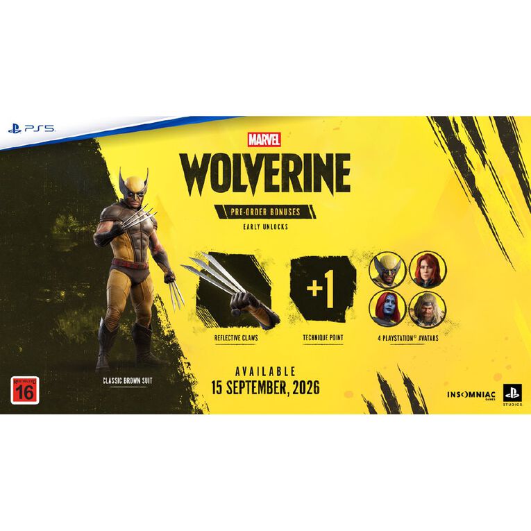 PS5 Marvel's Wolverine, , hi-res