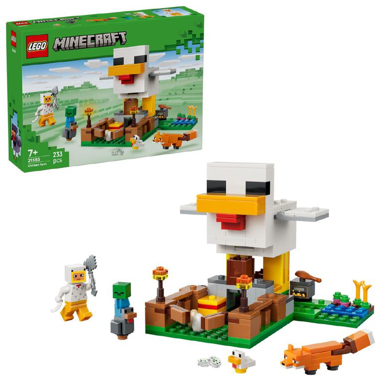 LEGO Minecraft Chicken Farm 21585, , hi-res