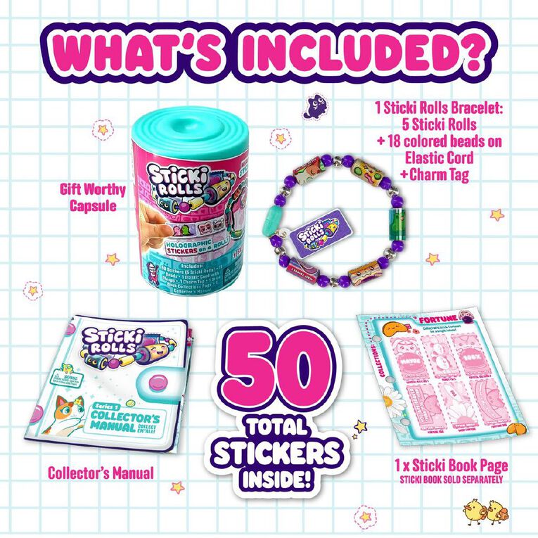 Sticki Rolls Sticki Rolls Sticki Band Capsule CDU, , hi-res