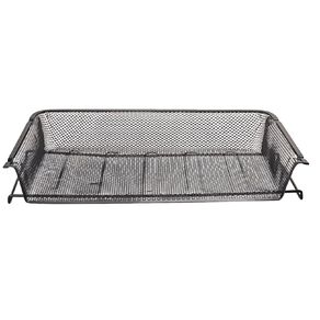 WS Mesh Letter Tray Single Black
