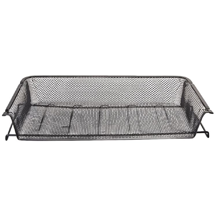 WS Mesh Letter Tray Single Black, , hi-res