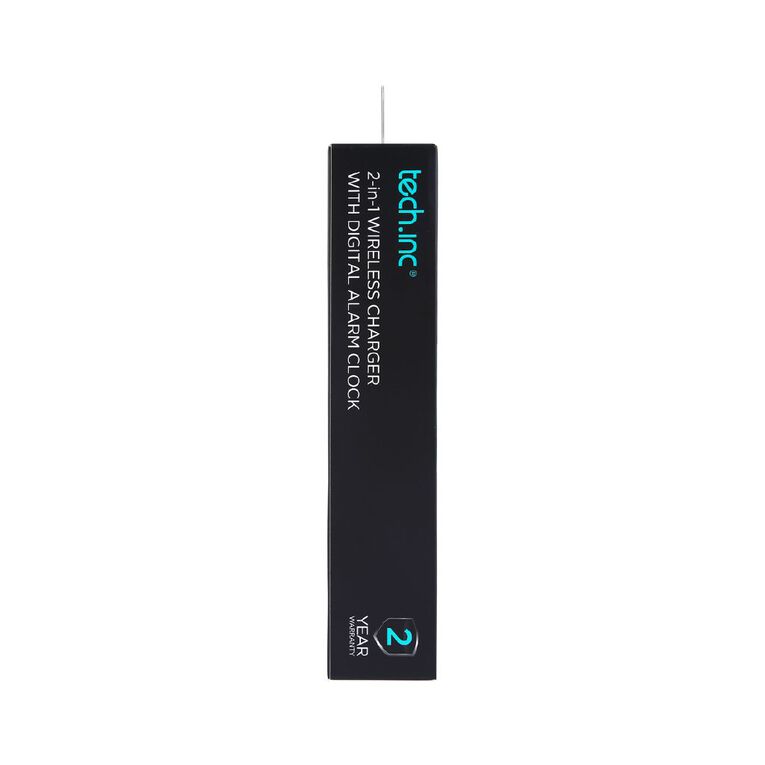 Tech.Inc 2in1 Magnetic Wireless Charger With Clock TIWA1233A, , hi-res