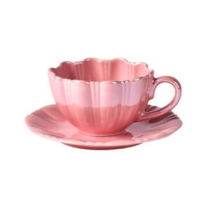Living & Co Pearlised Petal Mug Pink