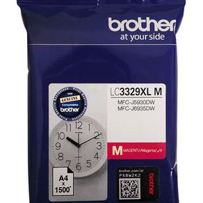 Brother Ink LC3329XLM Magenta (1500 Pages)