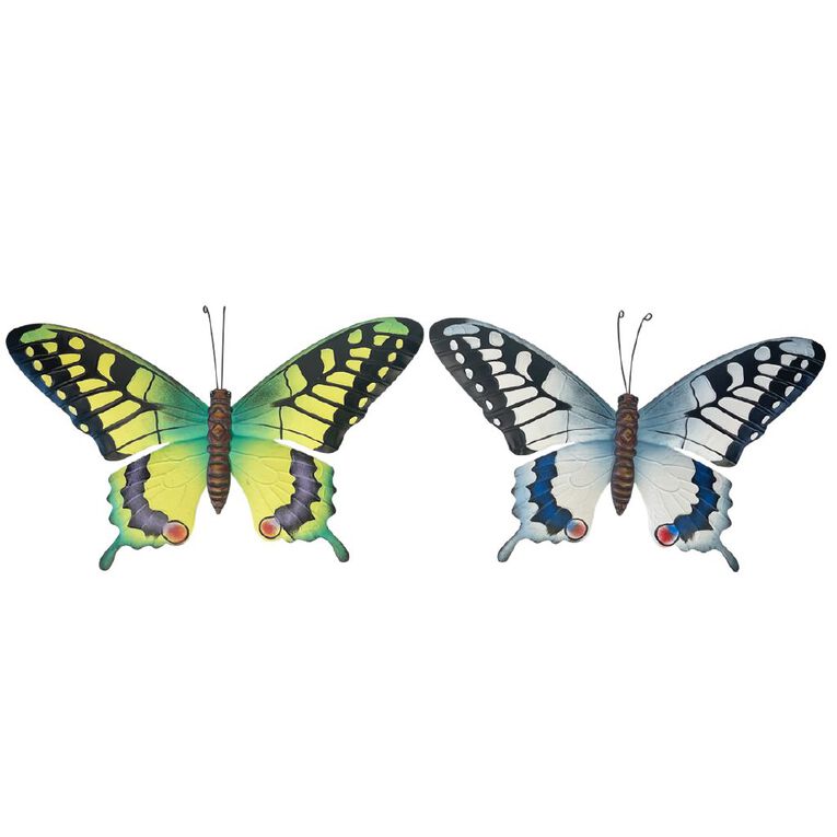 Kiwi Garden Metal Butterfly Wall Art 49, , hi-res