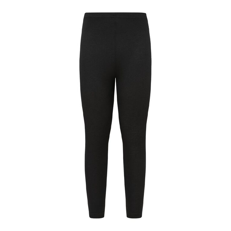 H&H Men's Thermal Long Johns, Black, hi-res