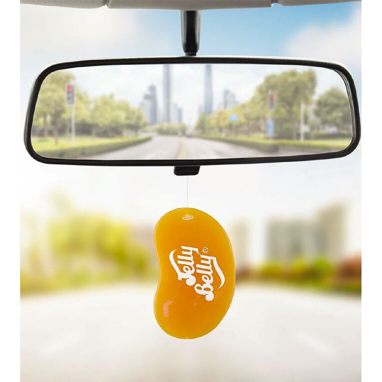 Jelly Belly 3D Hanging Car Air Freshener Classic Peach Bellini Scent, , hi-res