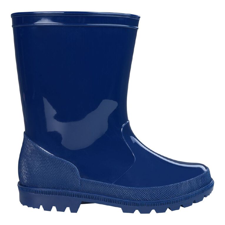Young Original Senior Kids' Essential Gumboots, Blue, hi-res