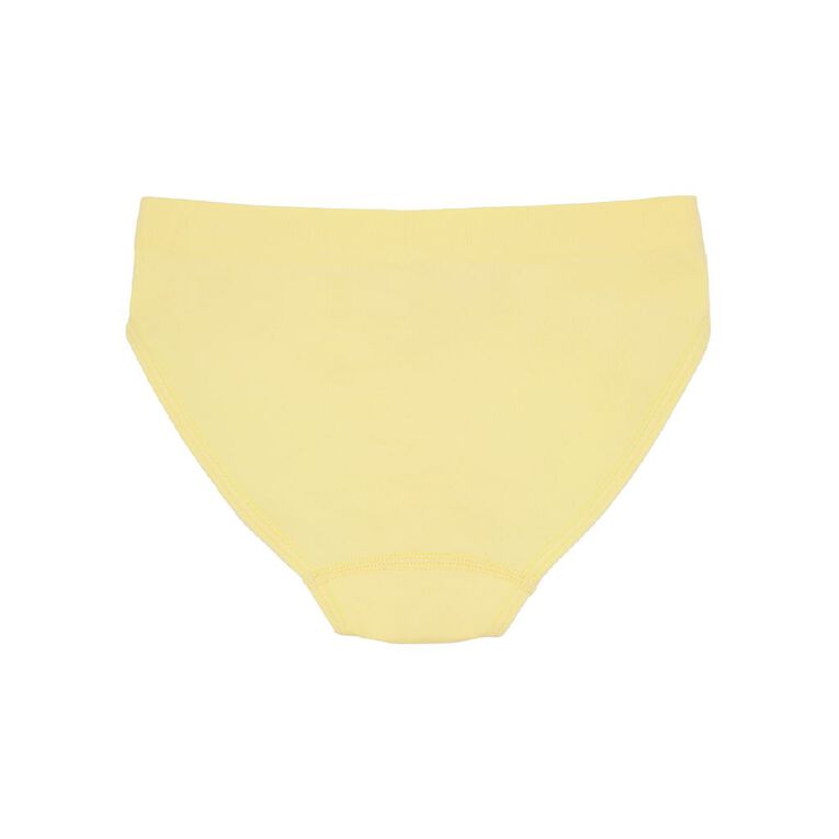 Clio Teen Lemon Seamfree Bikini 2 Pack, Yellow, hi-res