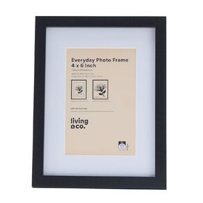 Living & Co Everyday Photo Frame 4in x 6in White