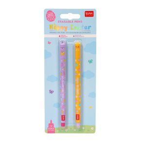 Legami Set of 2 Erasable Pens - Hoppy Easter
