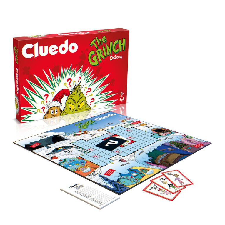 The Grinch Cluedo Game, , hi-res