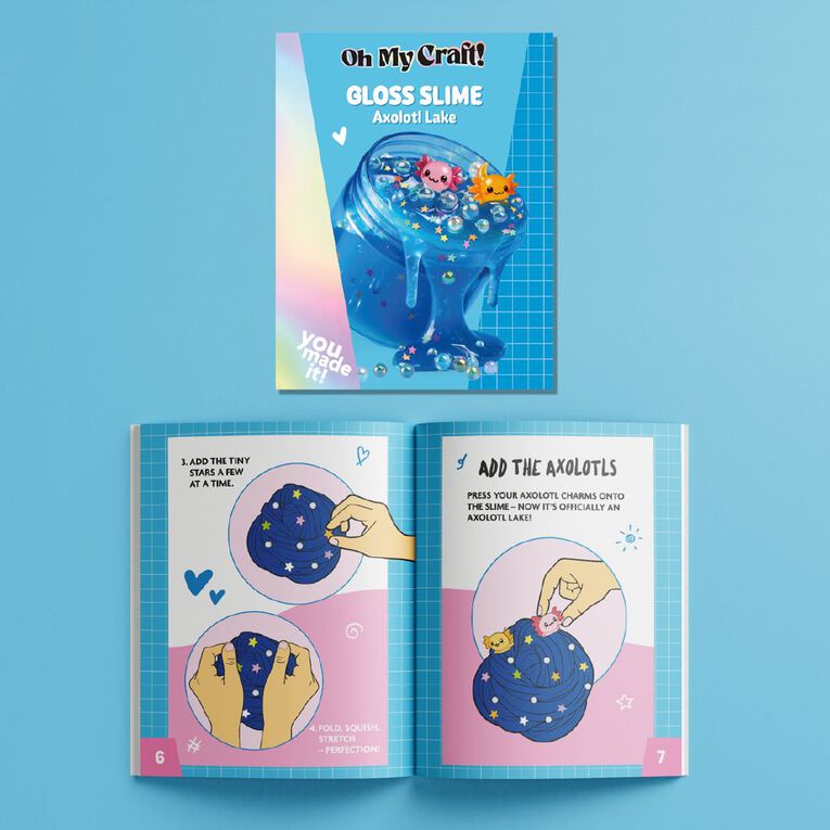 OMC OMC! Axolotl Lake Midi Slime Kit, , hi-res