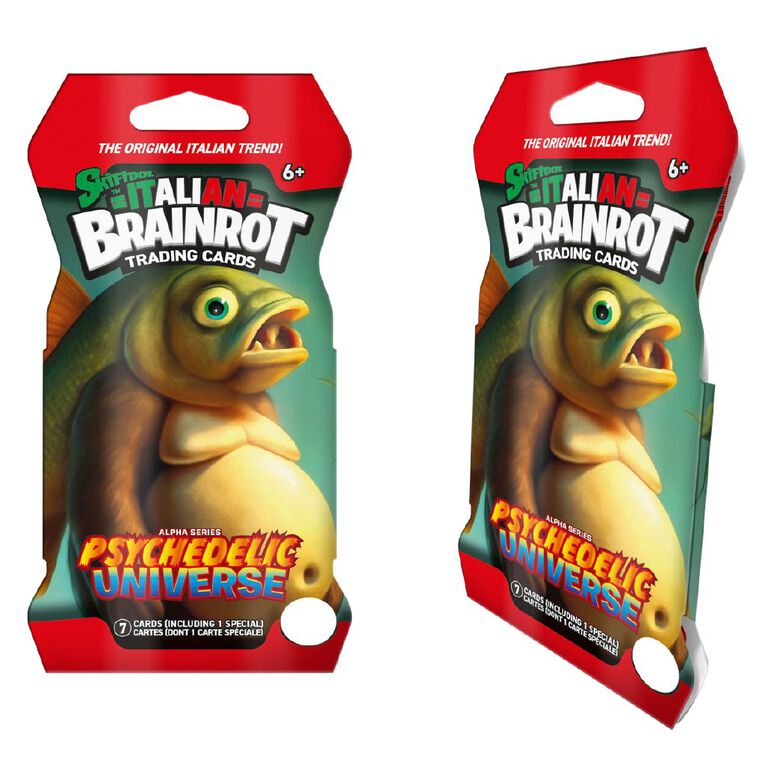 Skifidol Italian Brainrot Trading Card Game Alpha Series Assorted, , hi-res