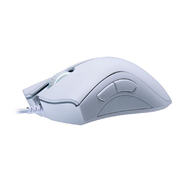 Razer DeathAdder Essential Ergonomic Wired Gaming Mouse White, , hi-res