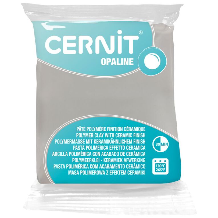 Cernit Polymer Clay Opaline 56g White, , hi-res