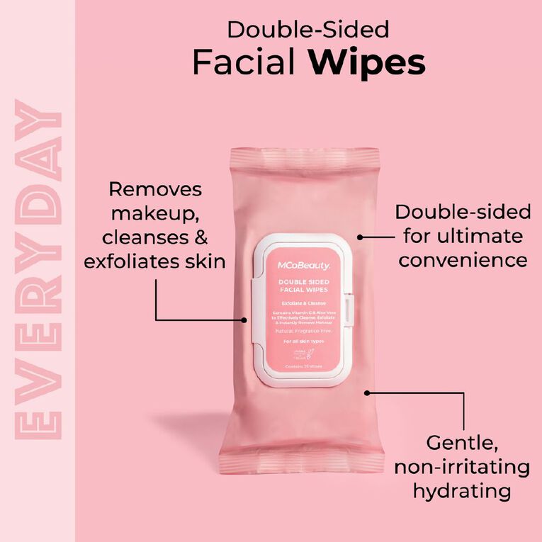 MCoBeauty Skin Face Wipes, , hi-res