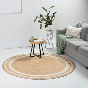 Living & Co Jute Rug Natural 180cm