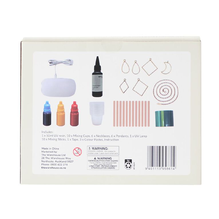 Uniti Craft Adults UV Resin Kit Necklace, , hi-res