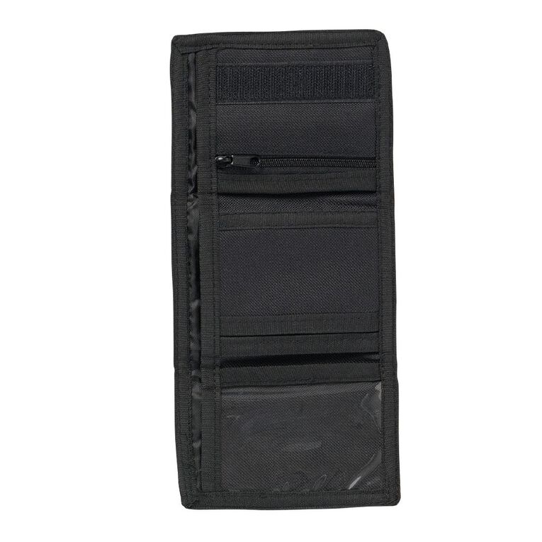 Back Country Men's Velcro Fold Wallet, Grey Dark, hi-res