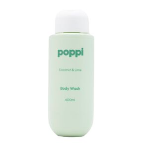 Poppi Body Wash Coconut And Lime 400ml