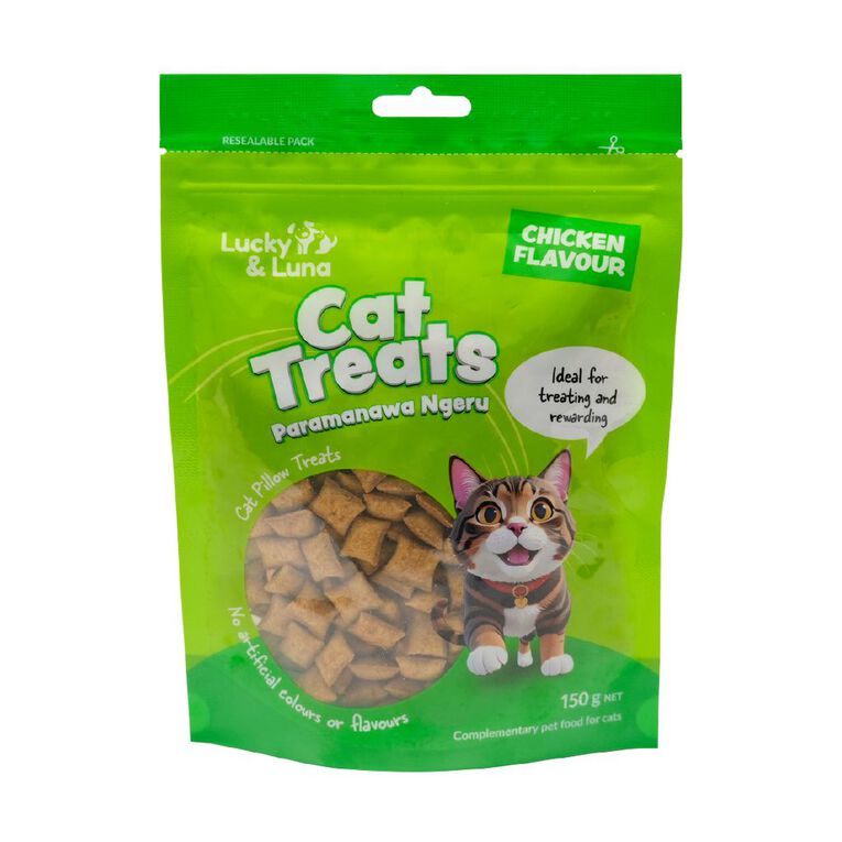 Lucky & Luna Chicken Cat Treats 150g, , hi-res