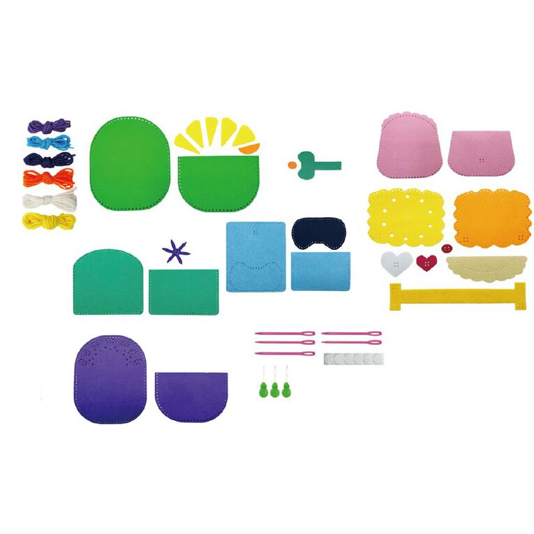 Uniti Kids Sewing Kits Purses, , hi-res