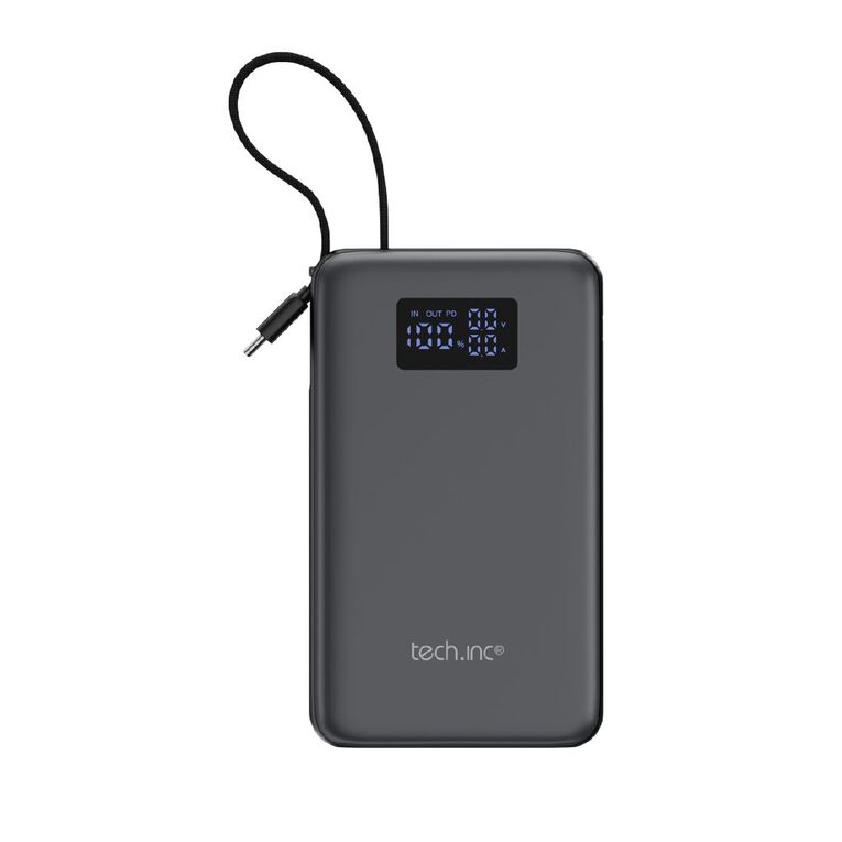 Tech.Inc 20000 MAh PD 100W Power Bank TIPWB20K, , hi-res
