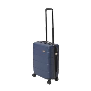 Living & Co 50cm Hard Carry On Suitcase Navy