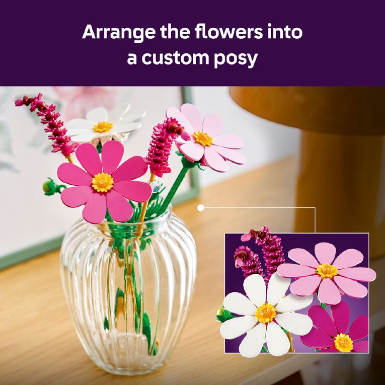 LEGO Botanicals Cosmos Flowers 11514, , hi-res