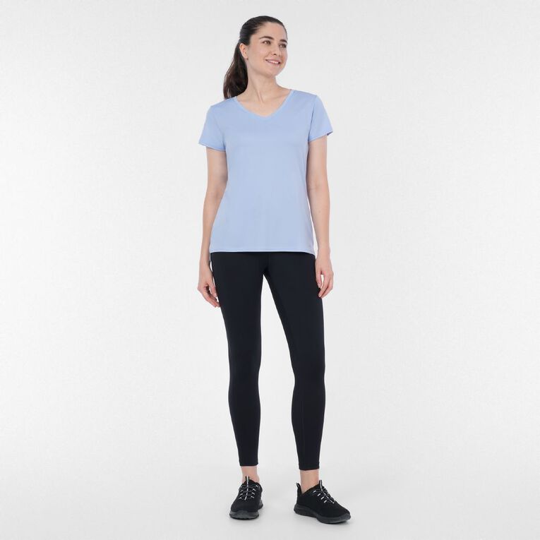 Active Intent Women's Cooldry Tee, Blue Light, hi-res