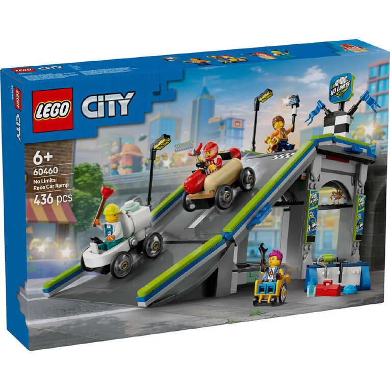 LEGO CITY No Limits Race Car Ramp Track 60460, , hi-res
