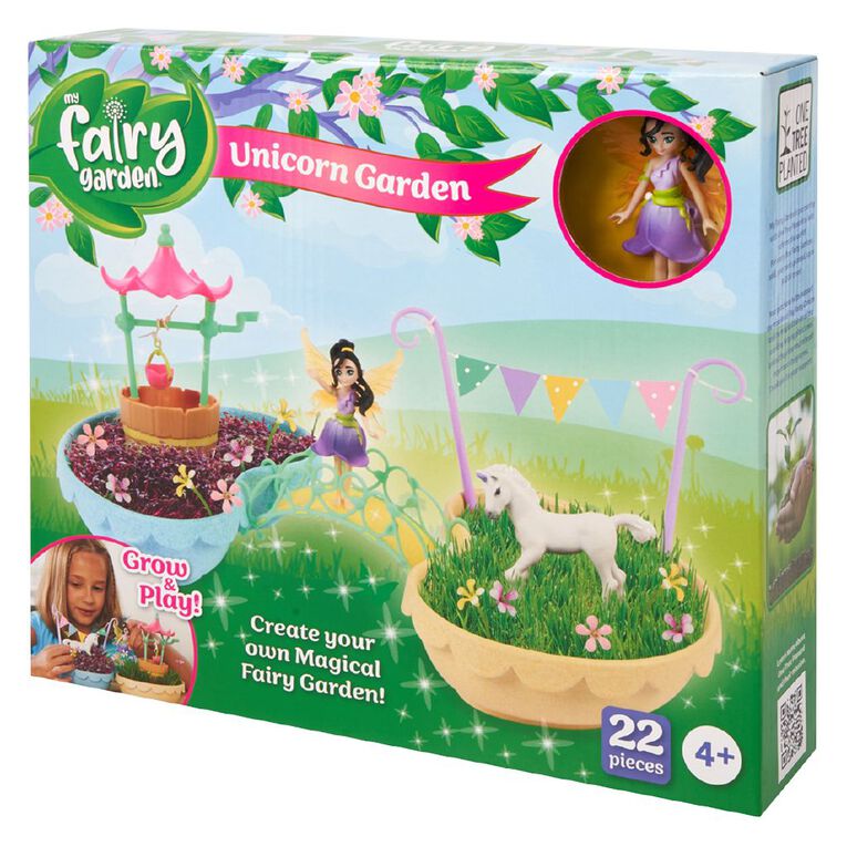 My Fairy Garden Unicorn Garden, , hi-res