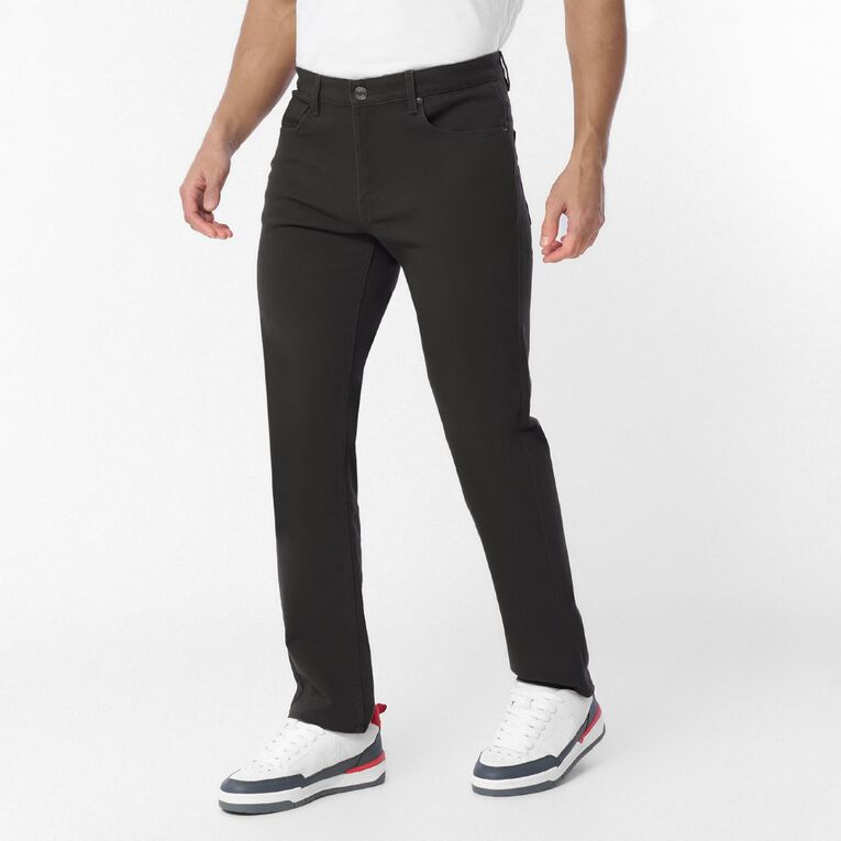 H&H Men's Straight Leg Jeans, Grey Dark, hi-res