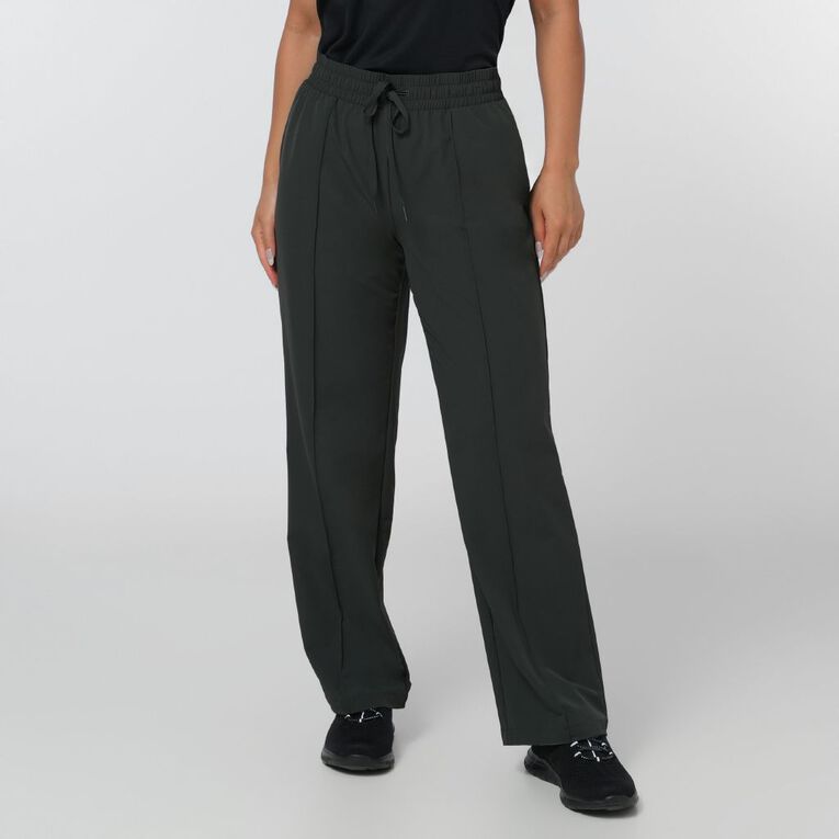 Active Intent Women's Stretch Tech Pants, Grey Dark, hi-res