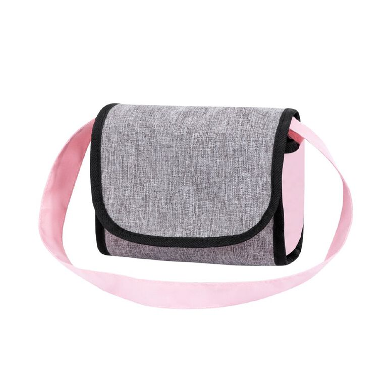 Bayer Dolls Pram Cosy Grey/Blue, , hi-res
