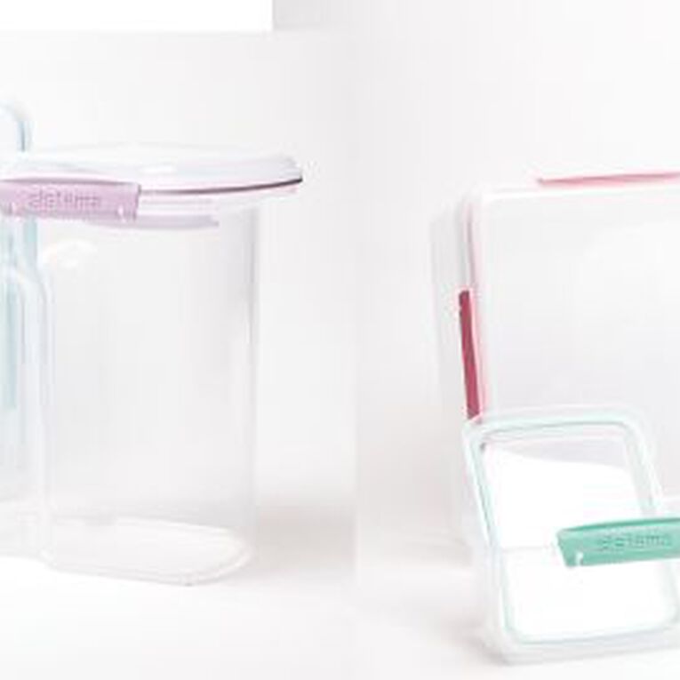 Sistema Klip It Pastels Rectangular Box Assorted Colours 2L, , hi-res