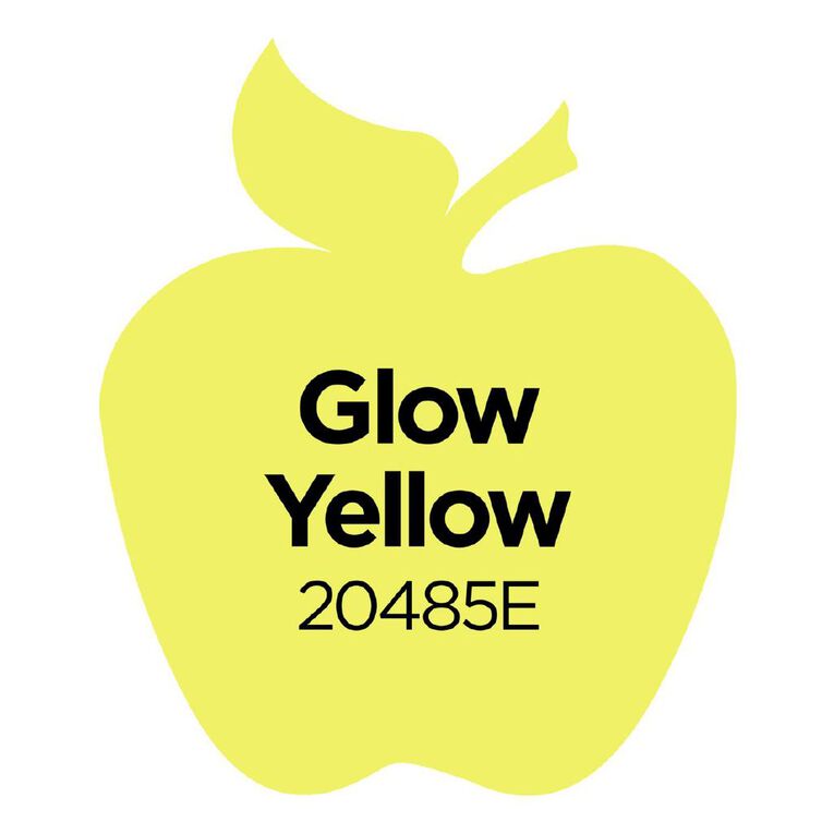 Apple Barrel Acrylic Glow In The Dark Yellow 60ml, , hi-res