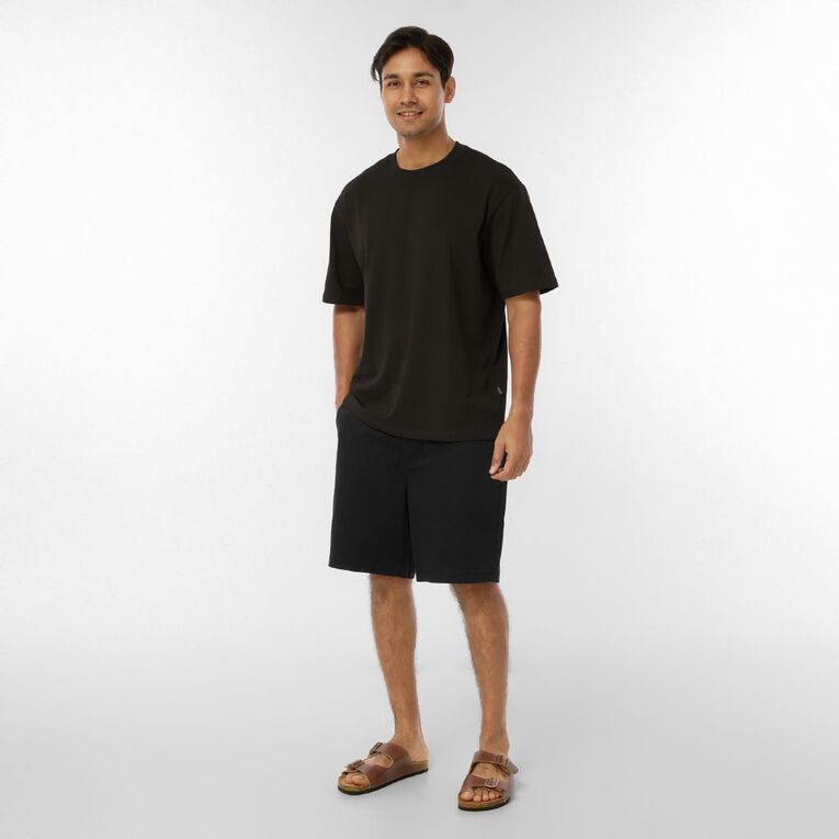 H&H Men's Chino Shorts, Black, hi-res
