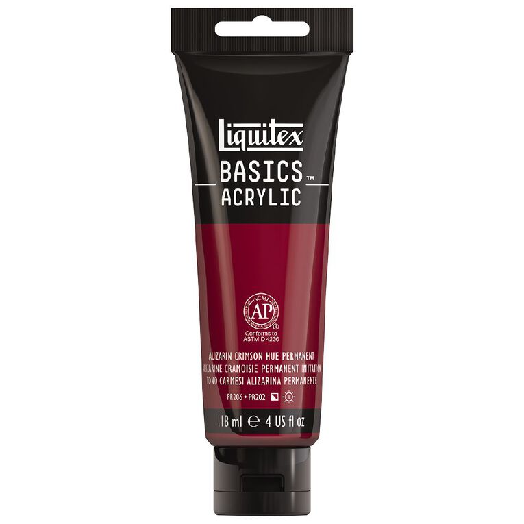 Liquitex Basics Acrylic 118ml Alizarin Crimson Hue, , hi-res
