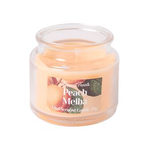 Living & Co Sweet Treats Mini Scented Candle Peach Melba