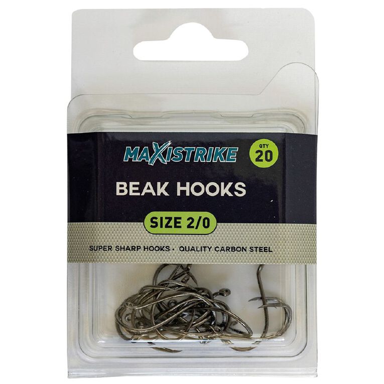 Maxistrike Beak Hooks 2/0 20 Pack, , hi-res