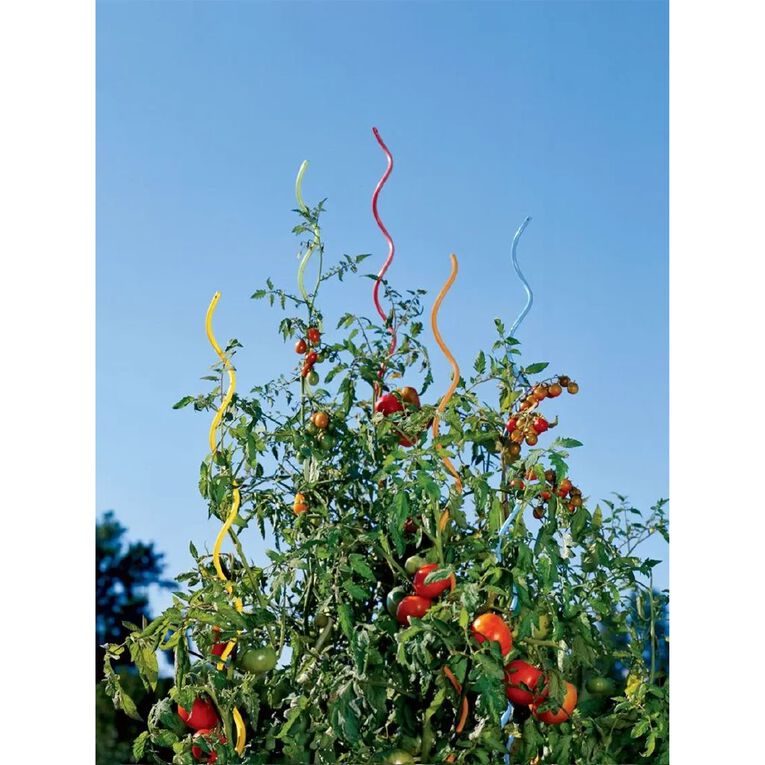 Kiwi Garden Spiral Veggie Stake 5 Pack 1.5m, , hi-res