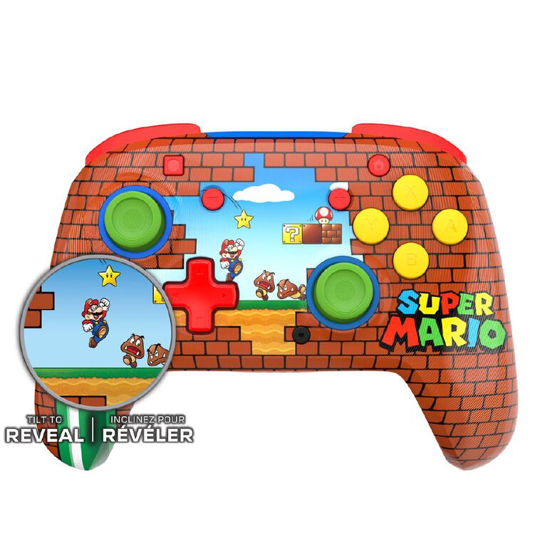 Turtle Beach Rematch Wireless Controller for NSW Mario Bricks, , hi-res