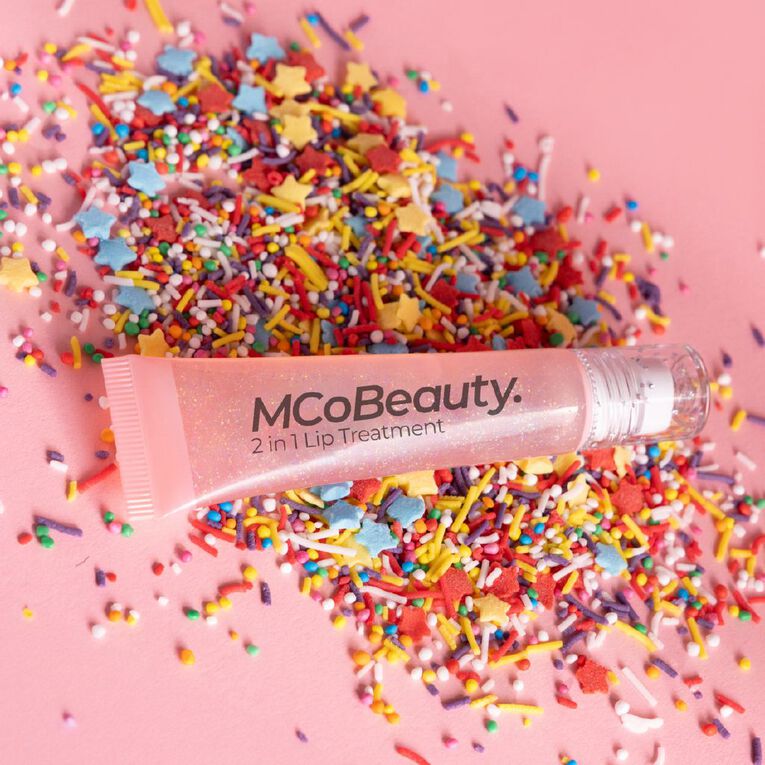MCoBeauty 2-In-1 Lip Treatment Birthday Edition, , hi-res