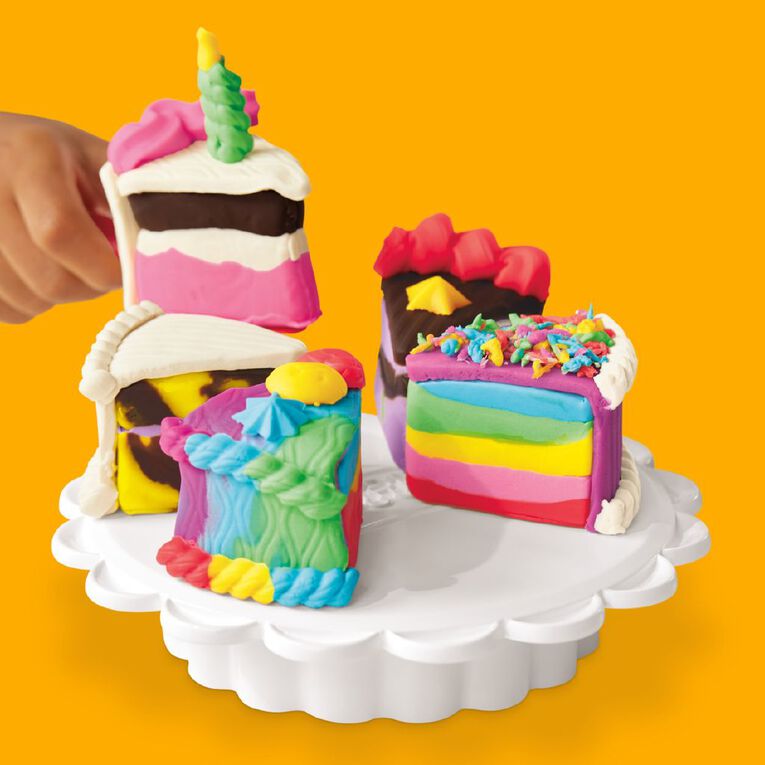 Play-Doh Super Slice Cake Playset, , hi-res